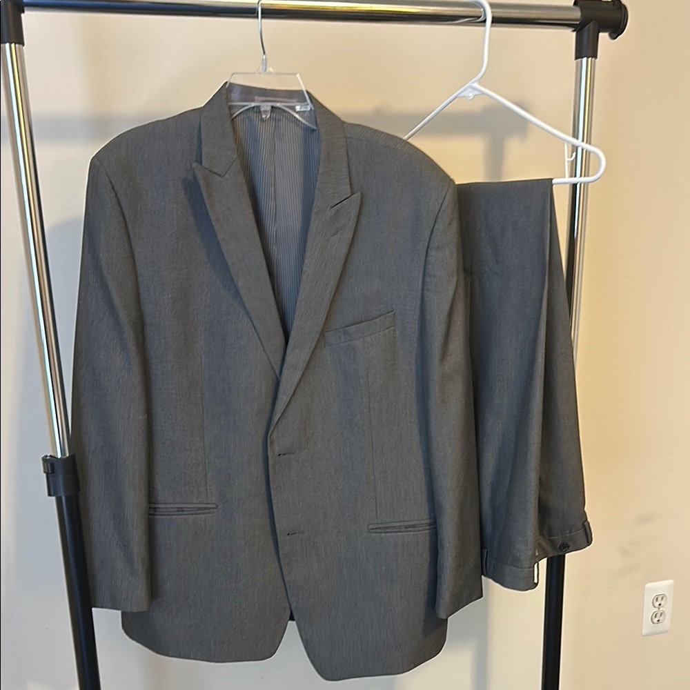 Men's Gray Suit Blazer